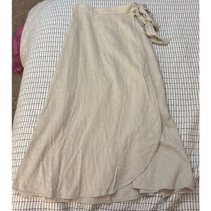 J. Crew Women's Cream Skirt